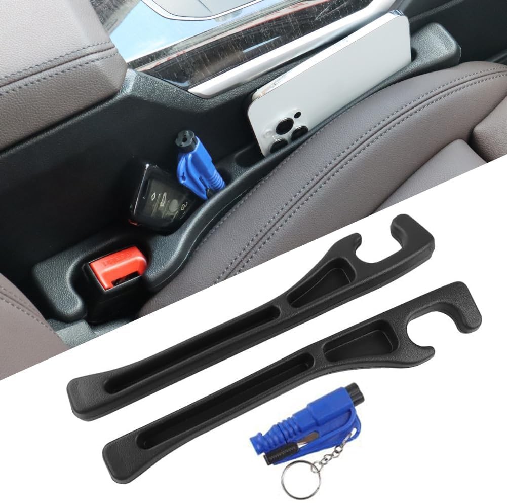 MIFEIHONGE 2PCS Car Seat Gap Filler,AntiDrop Car Seat Crack Organizer,Prevent...
