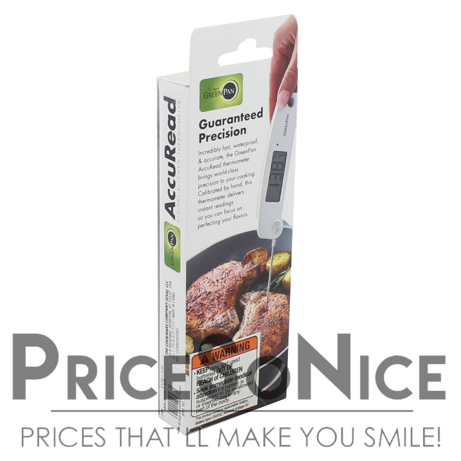 GreenPan AccuRead Digital Kitchen Thermometer MSRP $99.95