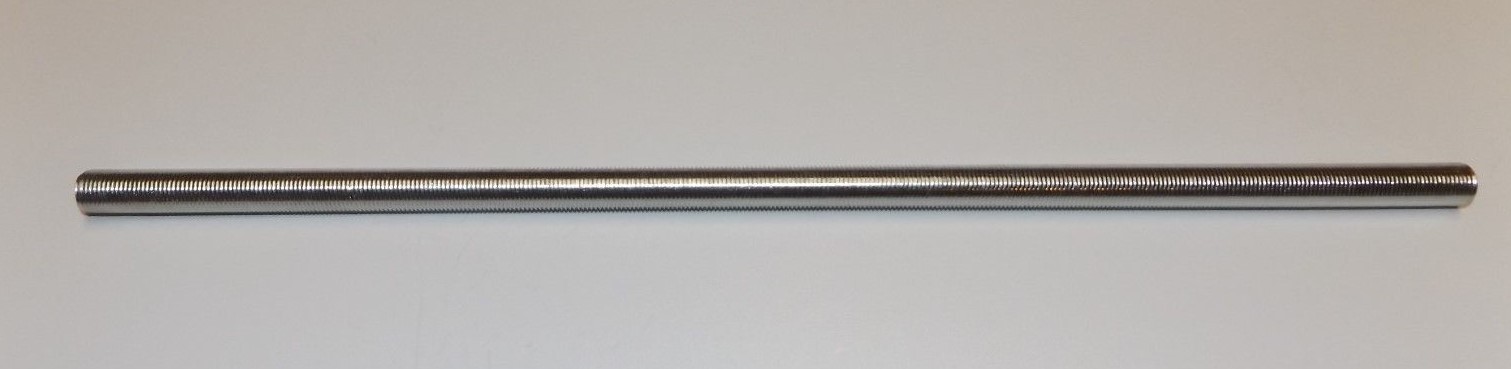 12" Steel All Thread Lamp Pipe 1/8IP For Lamps & Fixtures Seamless 57178J