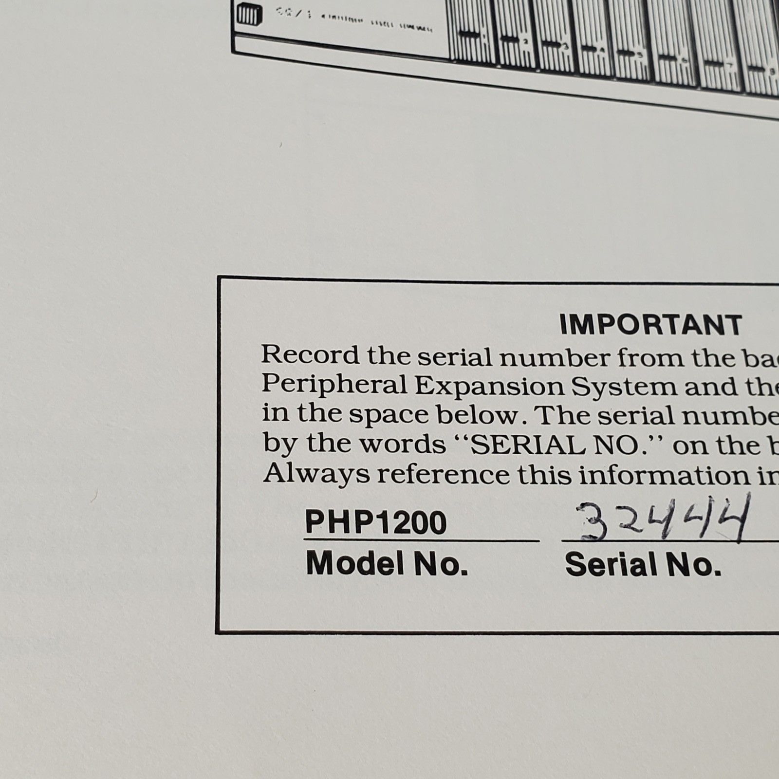 Texas Instruments PHP1200 Peripheral Expansion System Manual TI Home Computer