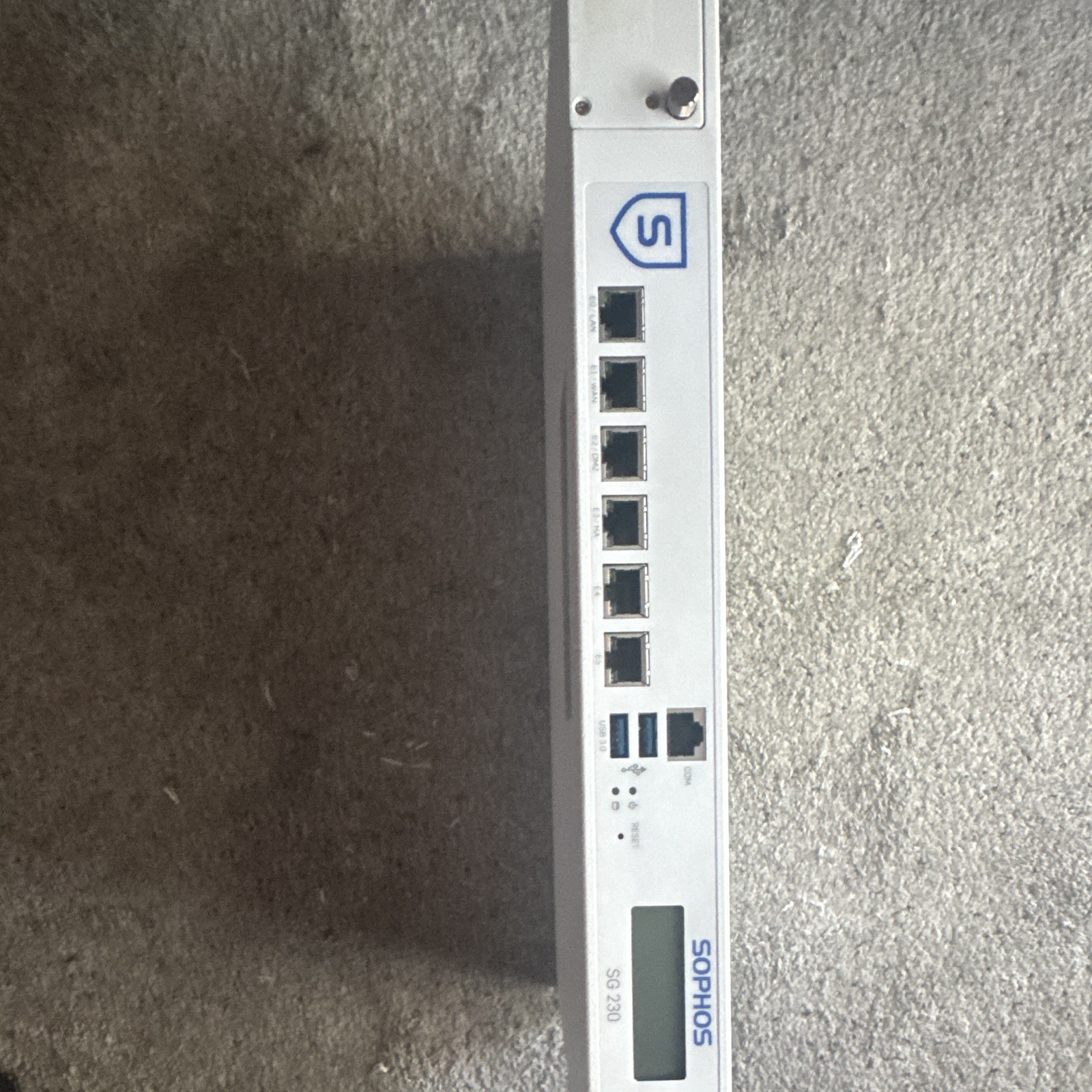 Sophos SG 230 Rackmount Hardware Firewall VPN Security Appliance