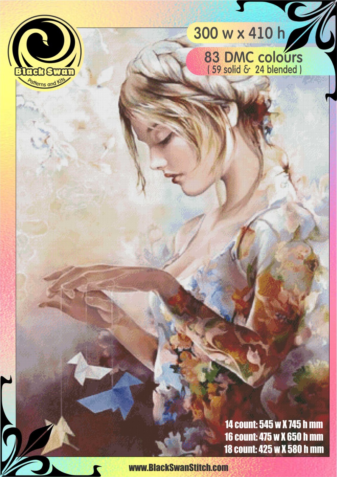 World in motion 1372 - Chart Counted Cross Stitch Pattern Xstitch