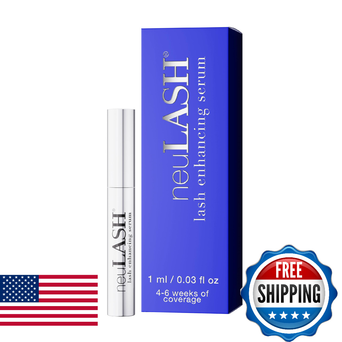 neuLASH Lash Enhancing Serum 1ml Fuller Longer Natural Lash Growth