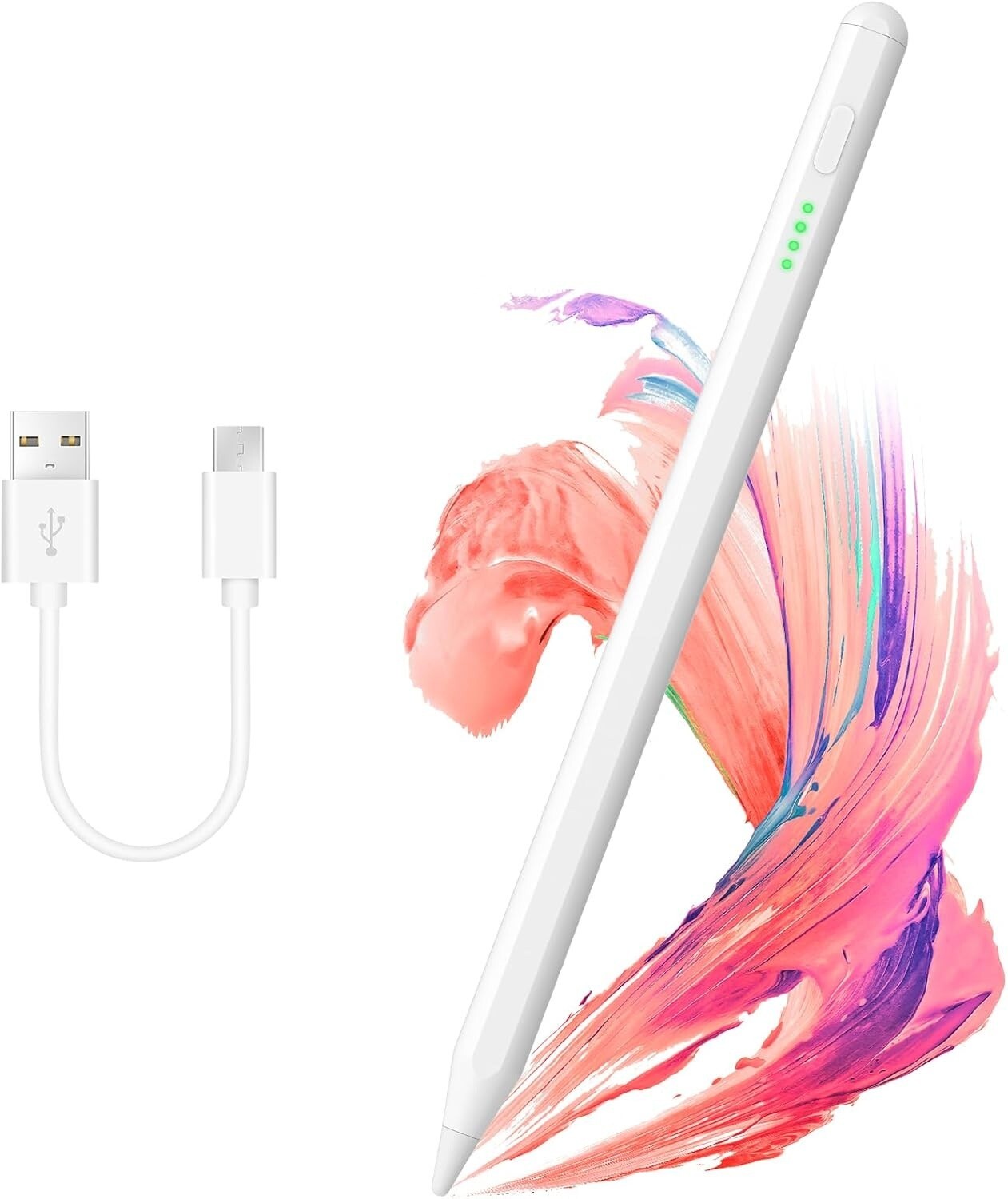 Universal Pencil USB-C Fast Charging Stylus Pen for iPad iPhone Samsung Tablets