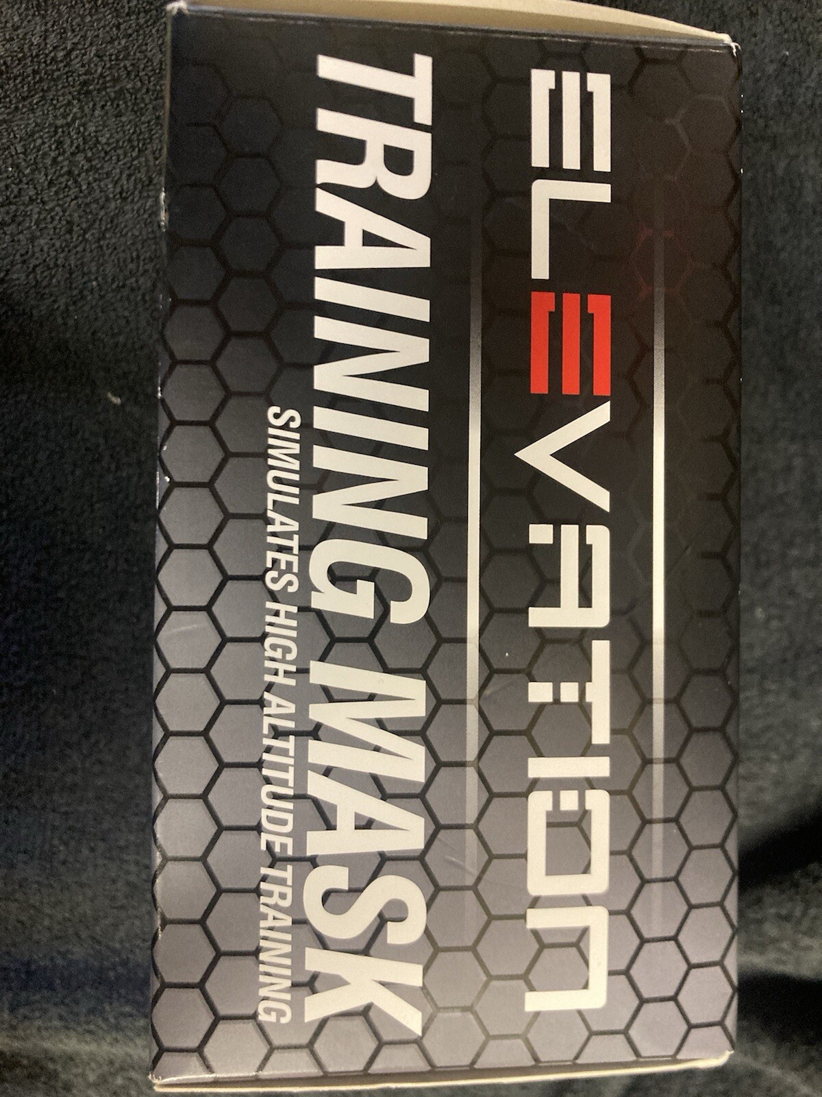 Elevation Training Mask Tm2 Adjustable Head Strap Black