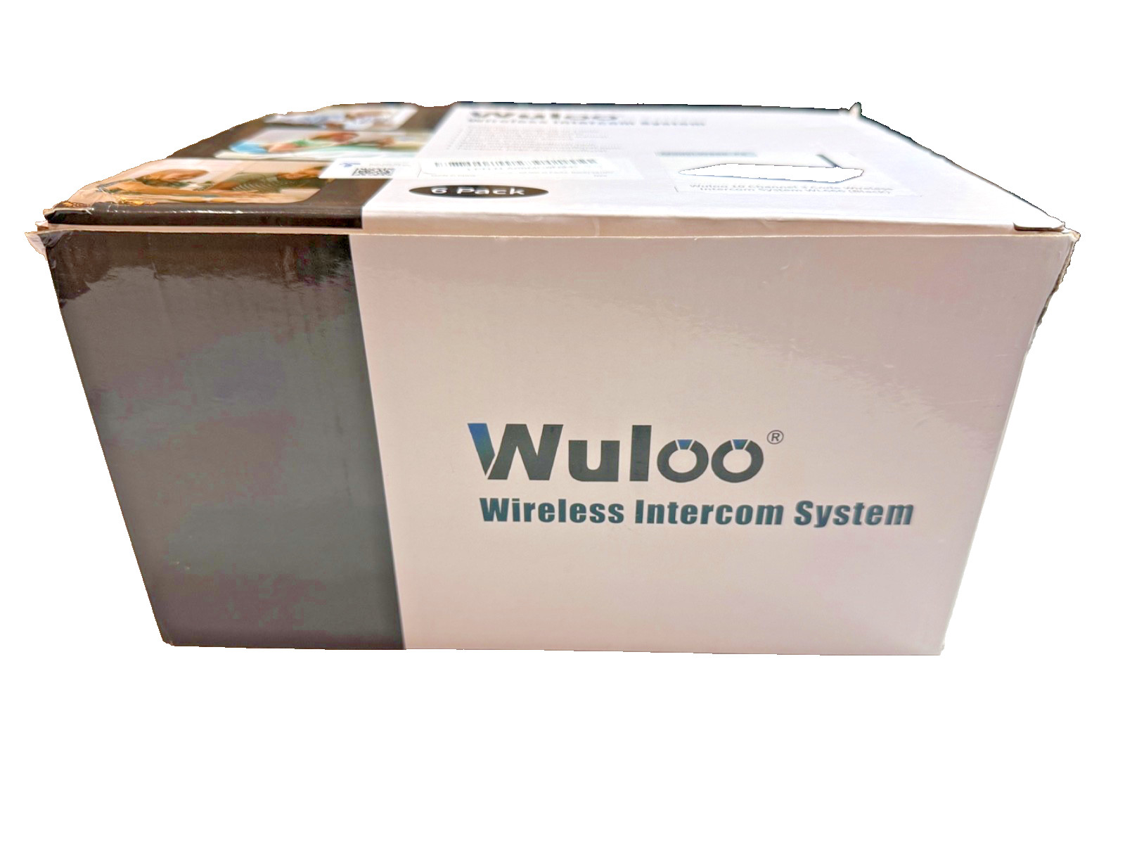 Wuloo Wireless Home Intercom System; 5280 Feet Range, 10 Channel, 3 Code, 6 Pack