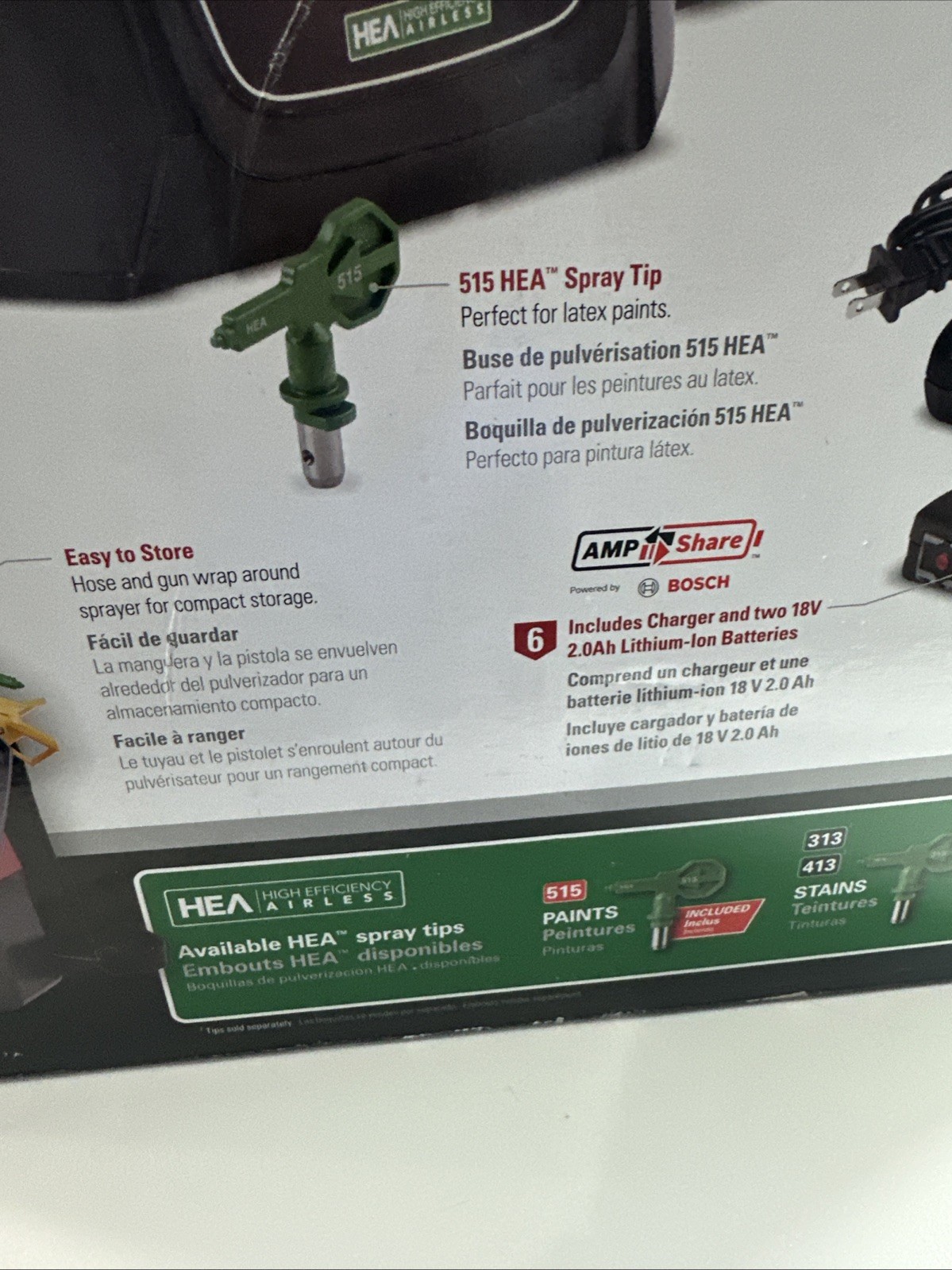 TITAN CONTROLMAX 1650 18V BACKPACK BATTERY AIRLESS PAINT SPRAYER SYSTEM