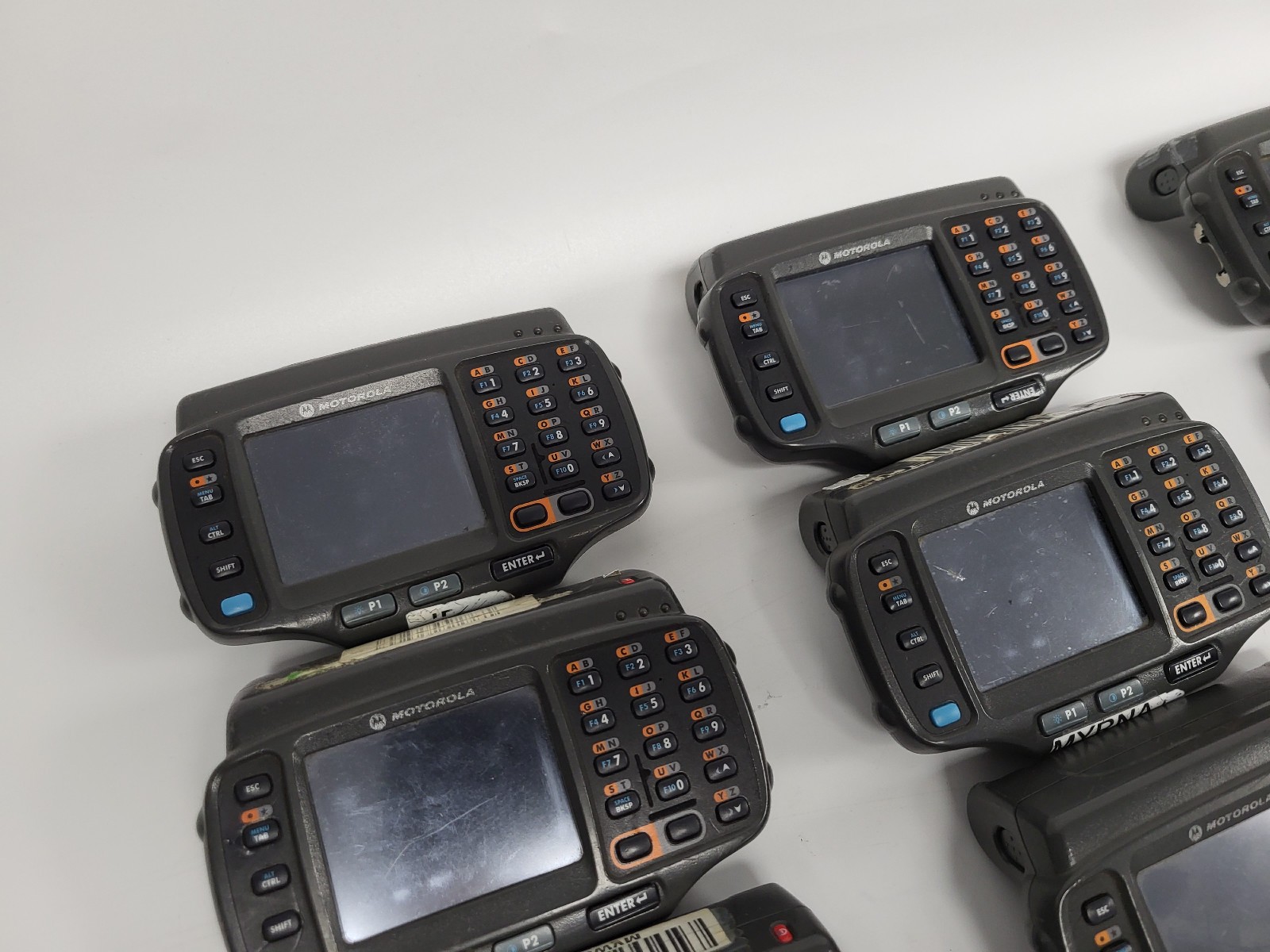 Lot of 20 Motorola WT41N0 Wrist Computers Parts (No Batteries, Untested)