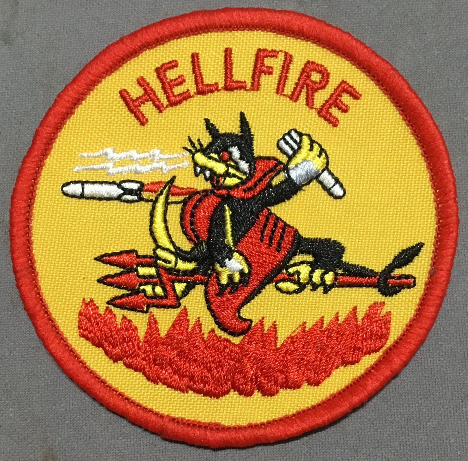 Hellfire AGM-114 Air To Ground Missile US Army Helicopter licensed Patch
