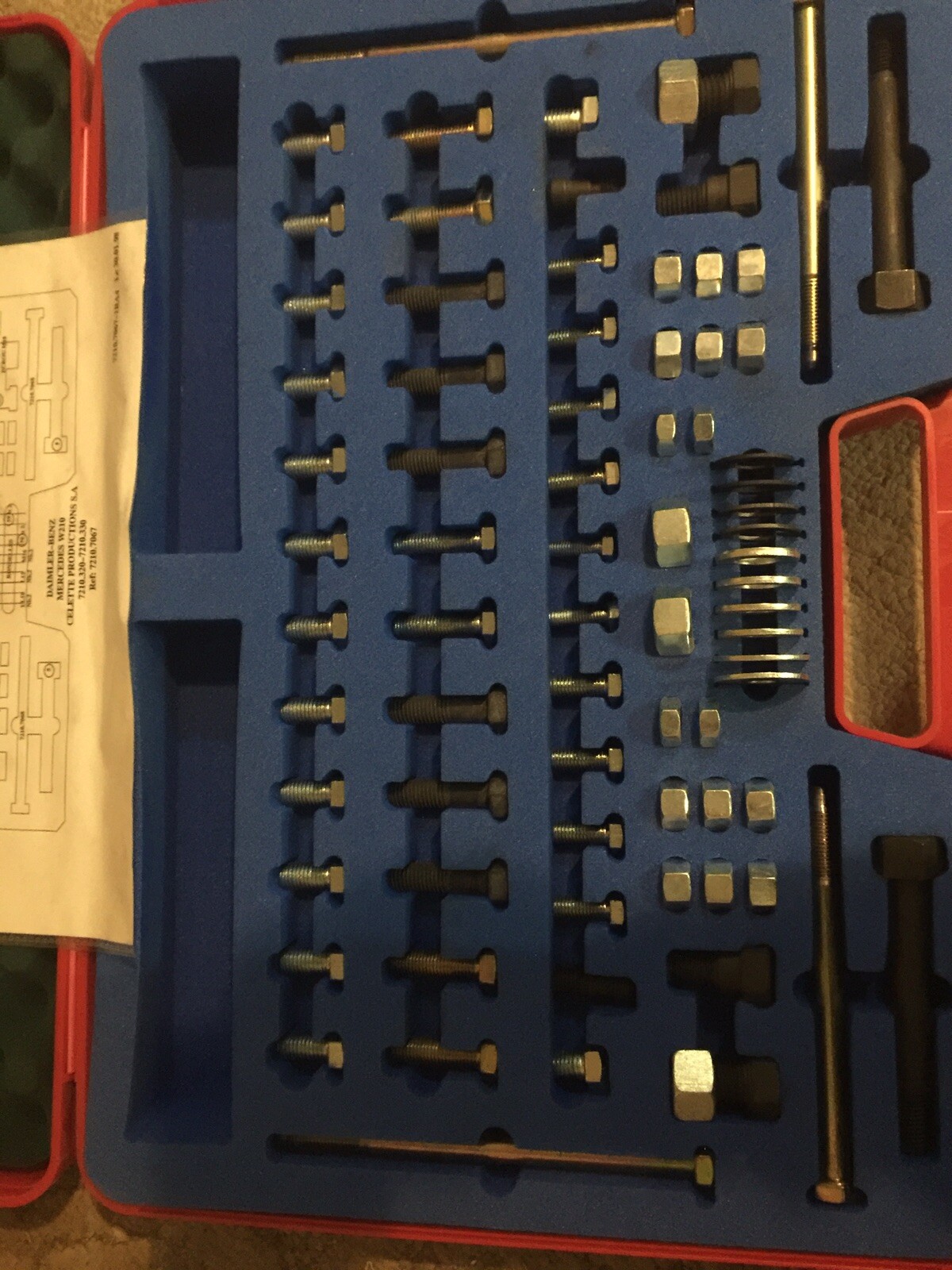 Celette frame machine Mercedes Control Points For Fixtures W210.