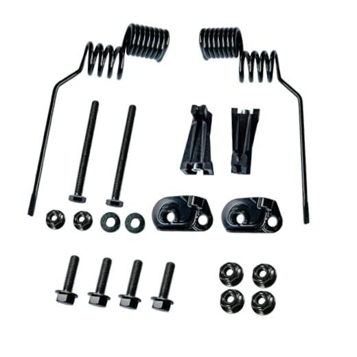Heavy-Duty Spring Rail Mount Ice Scratchers Kit Compatible with Ski-Doo REV