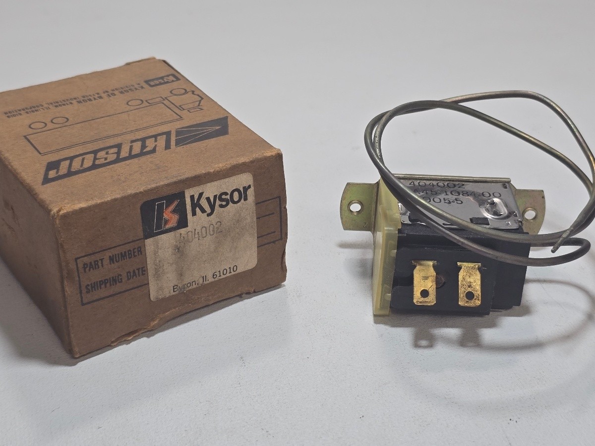 Kysor 404002 Capillary Thermostat Temperature Switch With Capillary Tube