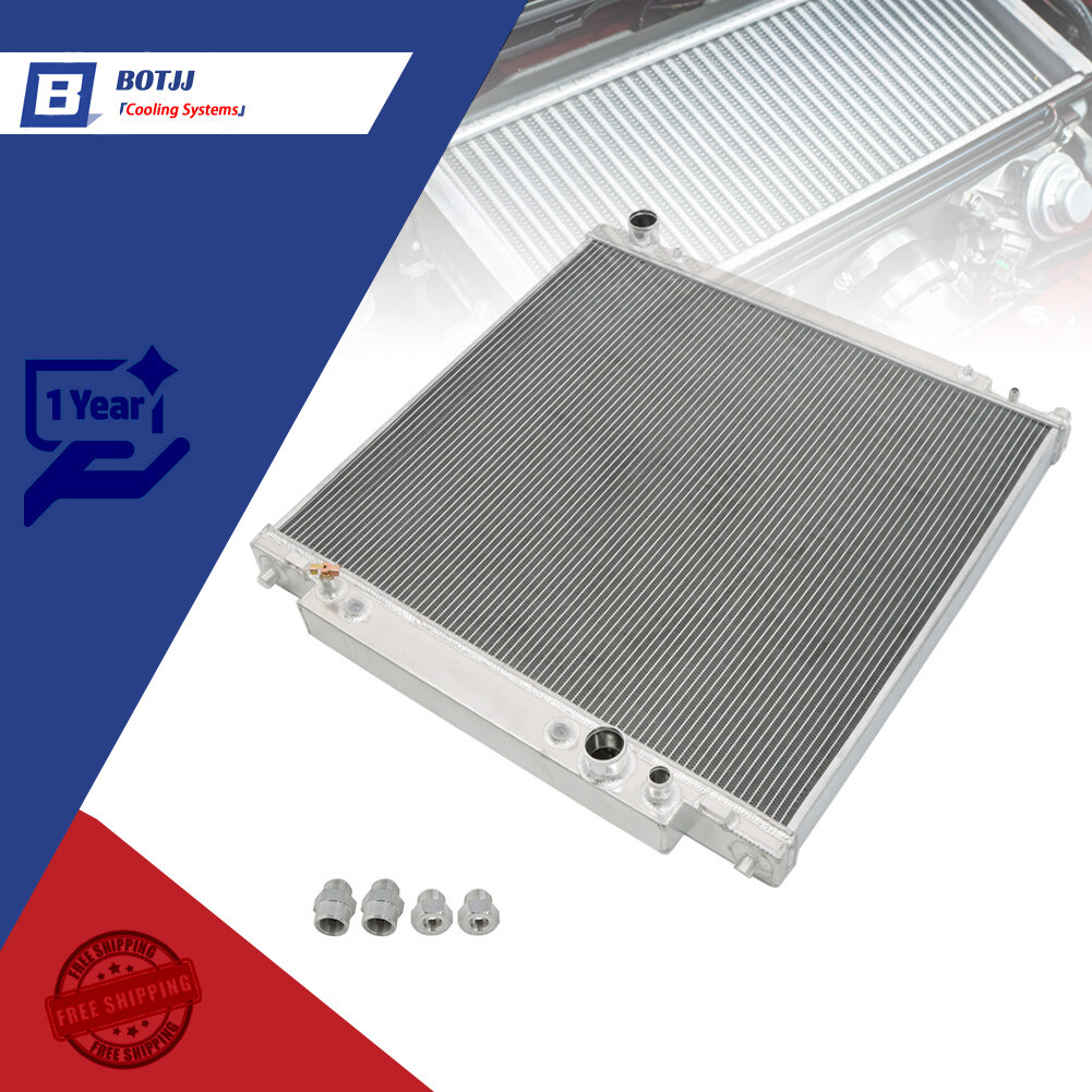 4 Row Radiator For FORD F250 F350 F450 F550 F-53 Super Duty 6.8L 7.3L 1999-2005