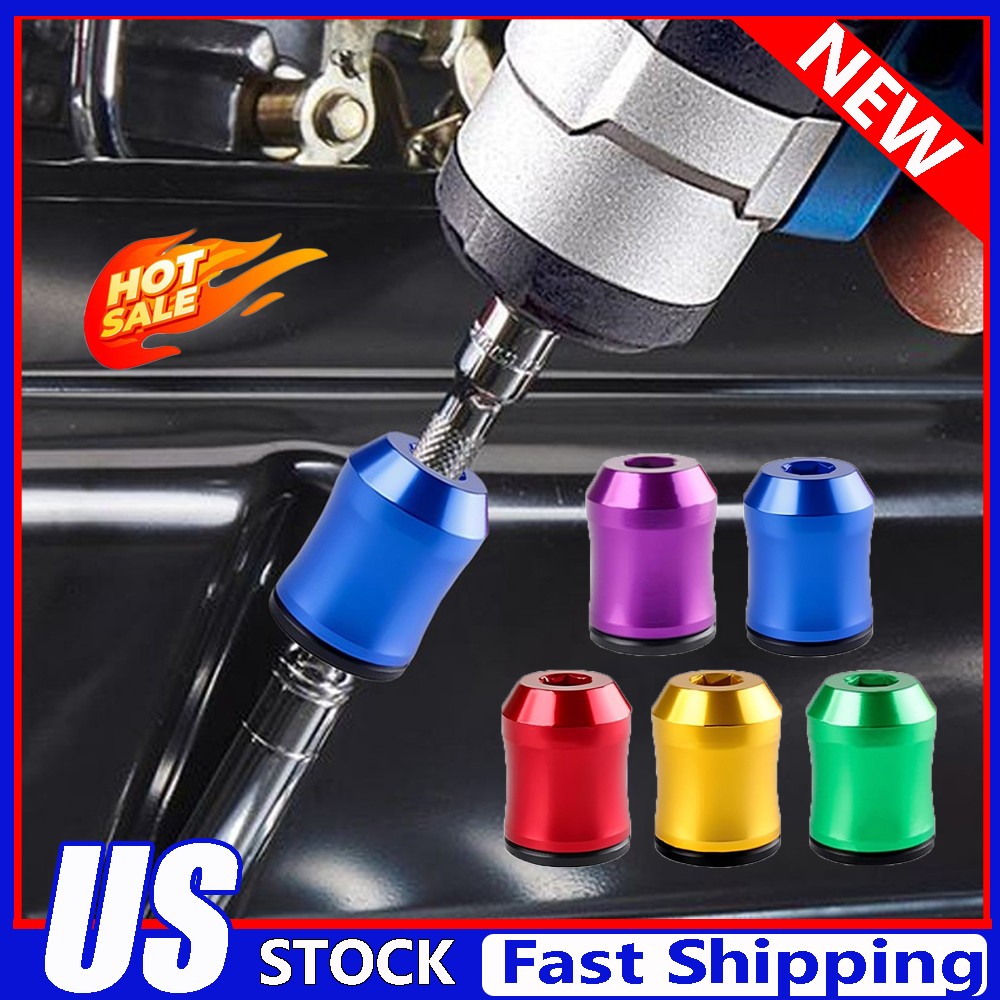 3-in-1 Screwdriver Head Magnetic Ring,Strong Magnetic Screw Ring,1/4 Inch 6.35mm