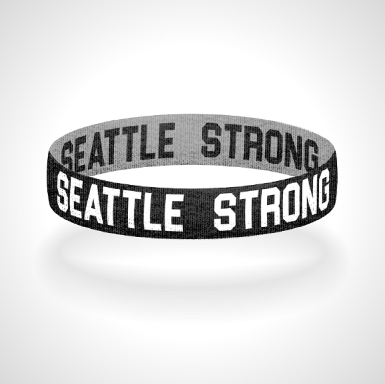 Reversible Seattle Strong Bracelet Wristband Seattle Bracelet Seattle Wristband