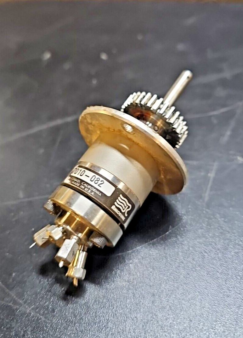 HP 79826A Connector Module W/ 7010-082 Rheodyne Valve | Parts Only