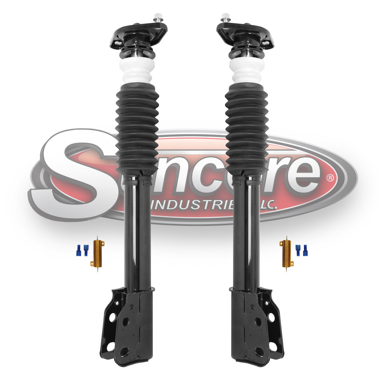 1991-1996 Buick Park Avenue Rear Electronic to Gas Shock Conversion Kit Pair