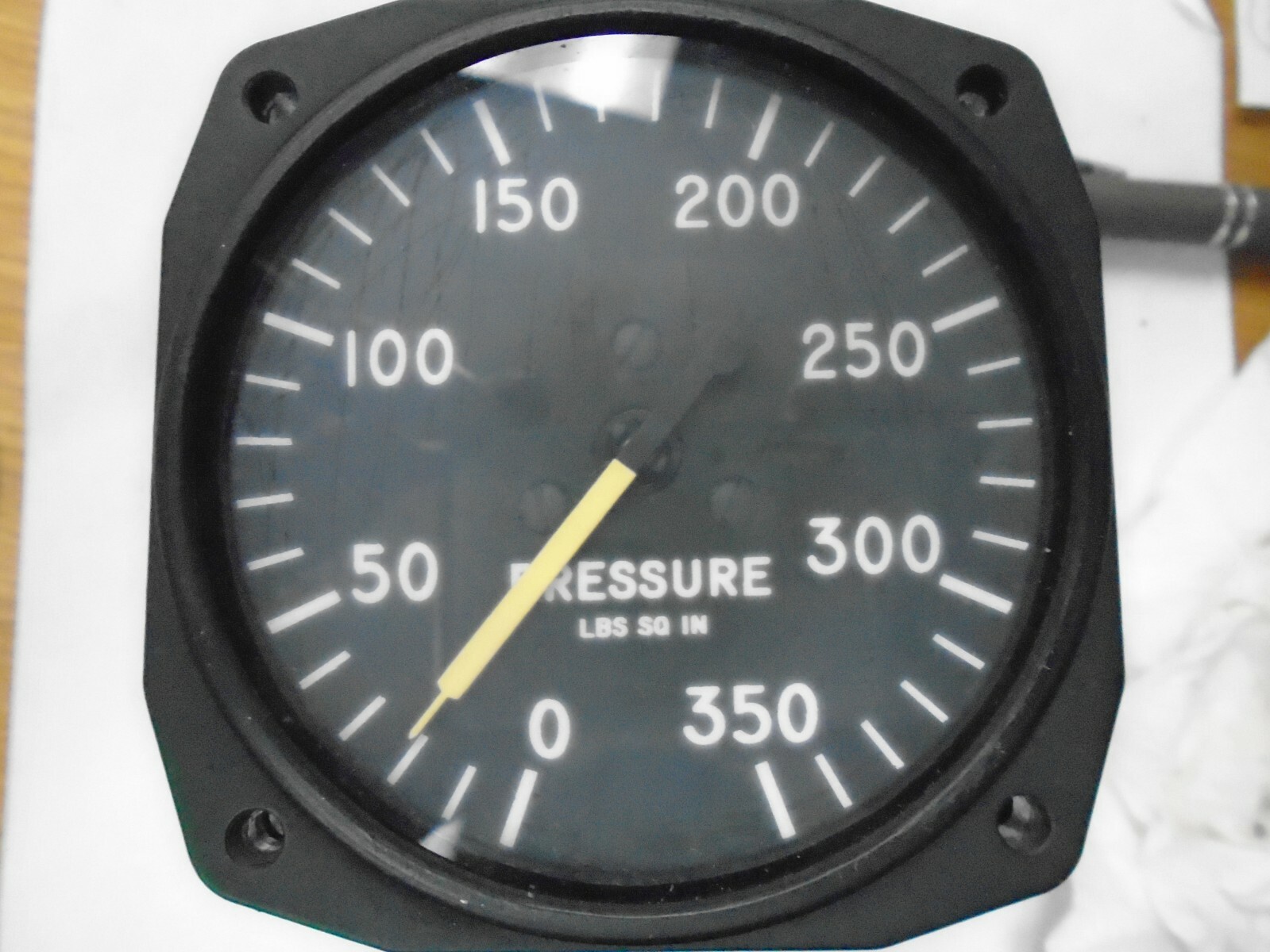 Bendix Autosyn Pressure Indicator 0 - 350 PSI P/N 6200A6A1