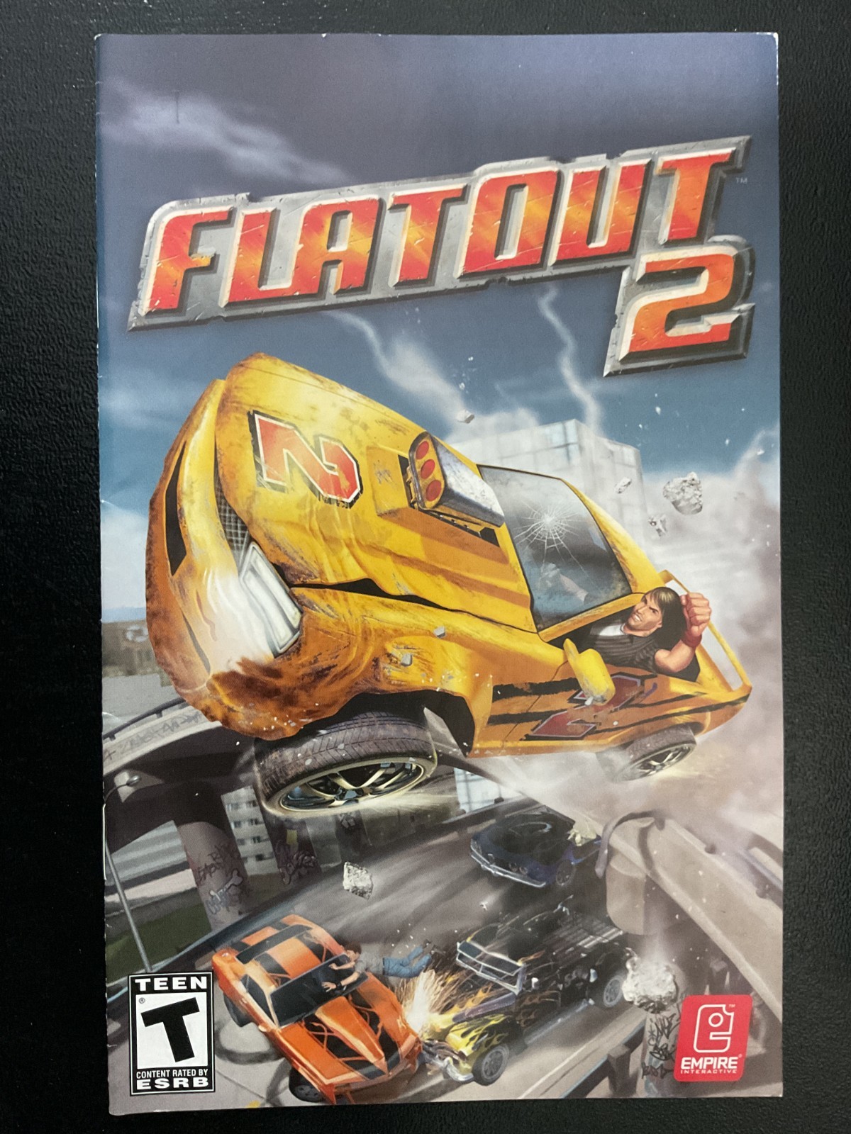 Flatout 2 PS2 Sony PlayStation 2 Instruction Manual Only