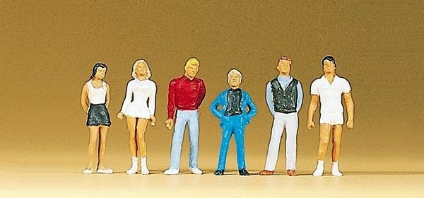 Preiser 10110 HO Scale Recreation & Sports Boys & Girls
