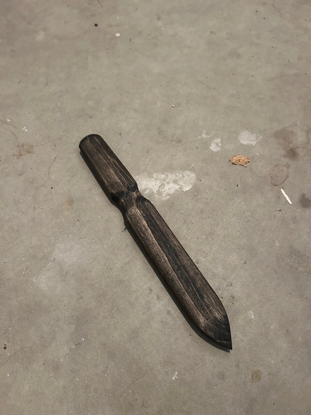 Vampire Slayer Hunter Killing Wooden Real Wood Stake, Stained Poplar, Handmade
