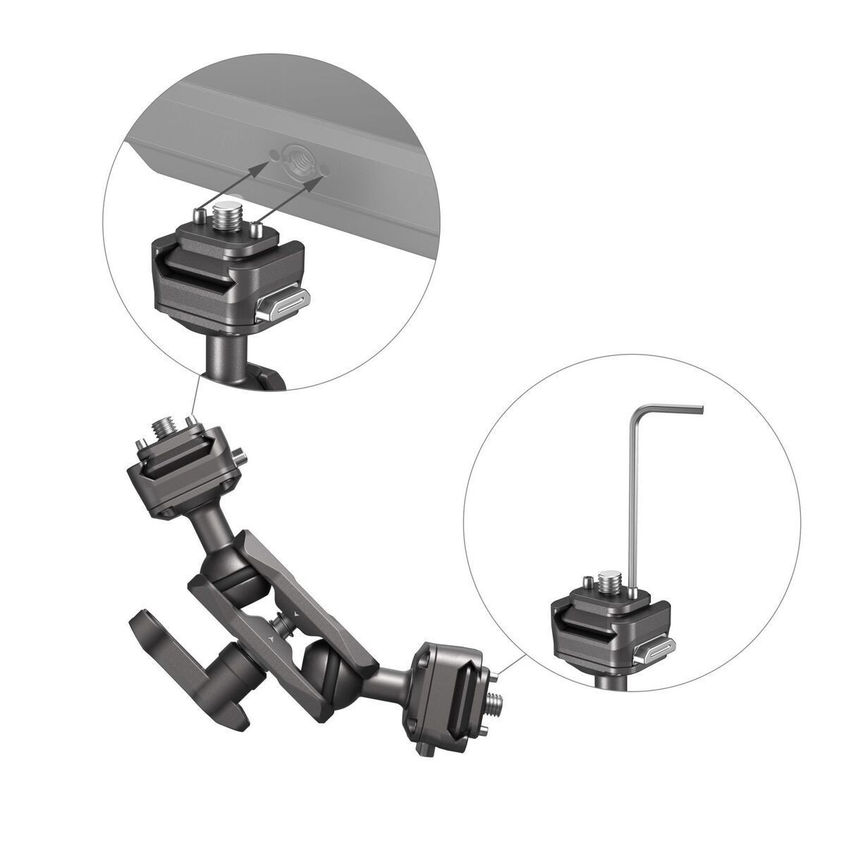 SmallRig HawkLock H21 Quick Release Magic Arm with Ball Head
