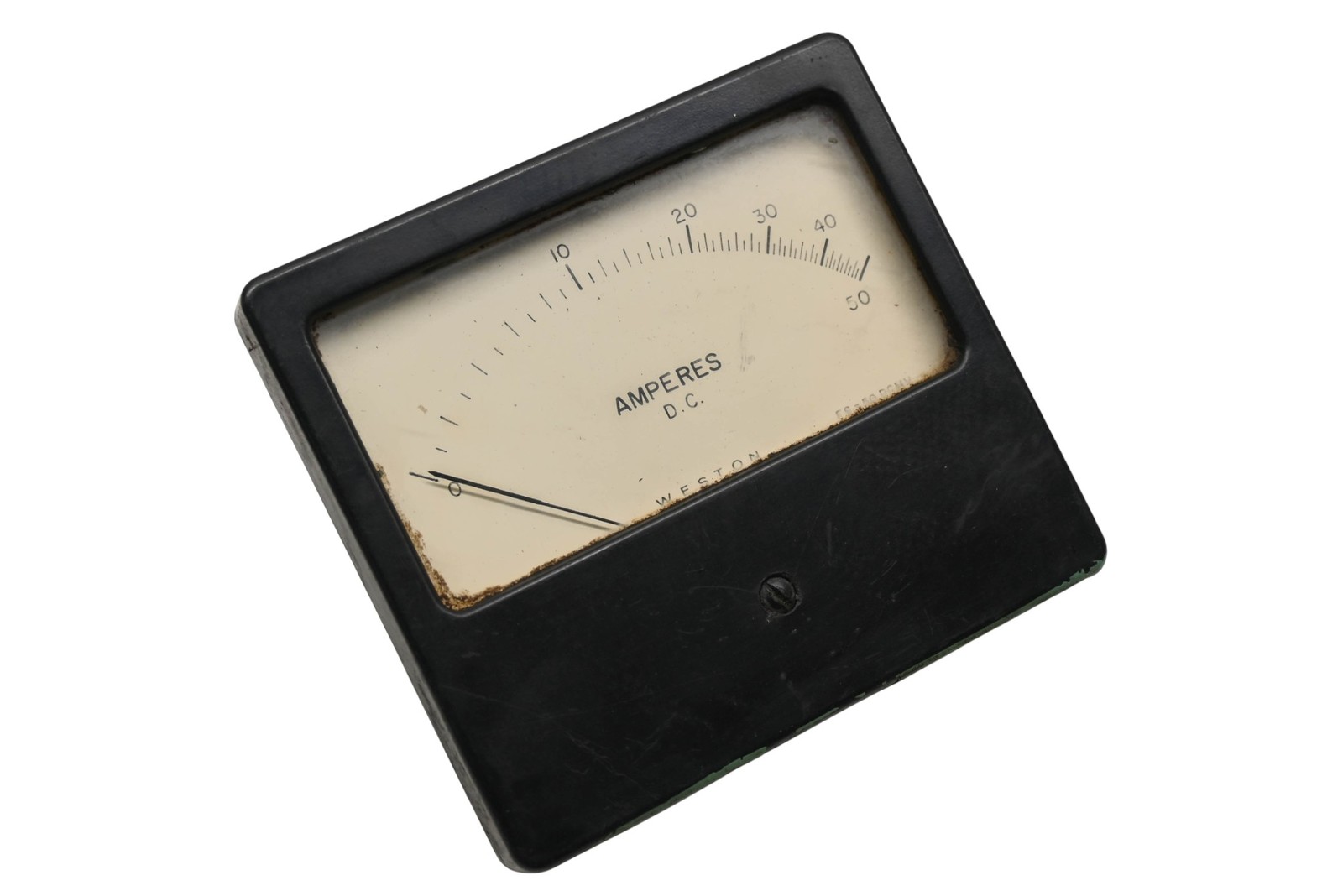 Weston 645343201, FS=50DCMV 50A DC Panel Meter