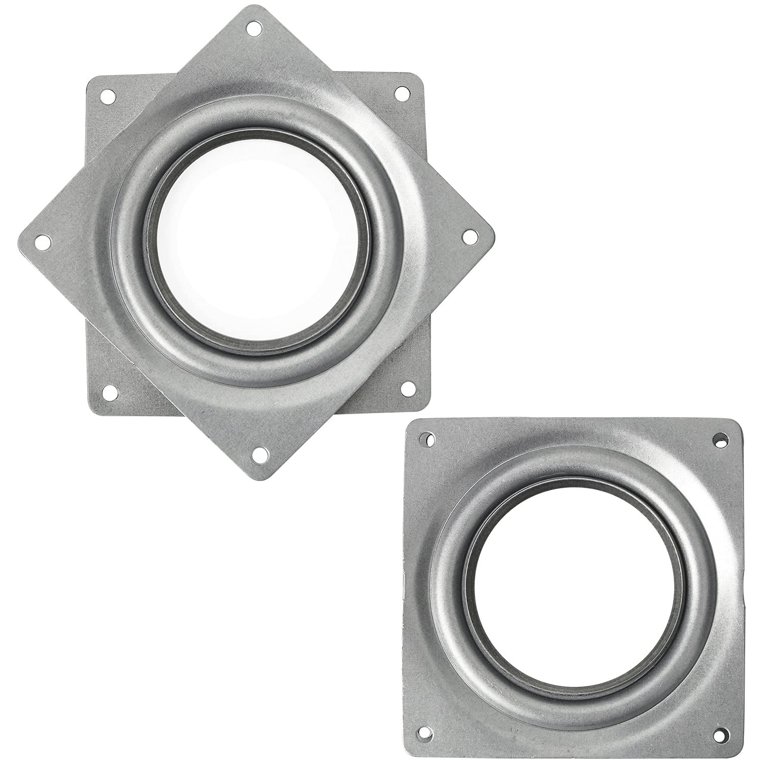 2 Pack 4" Lazy Susan Turntable 300 LBS pounds Steel Ball Bearing Rotating Tra...