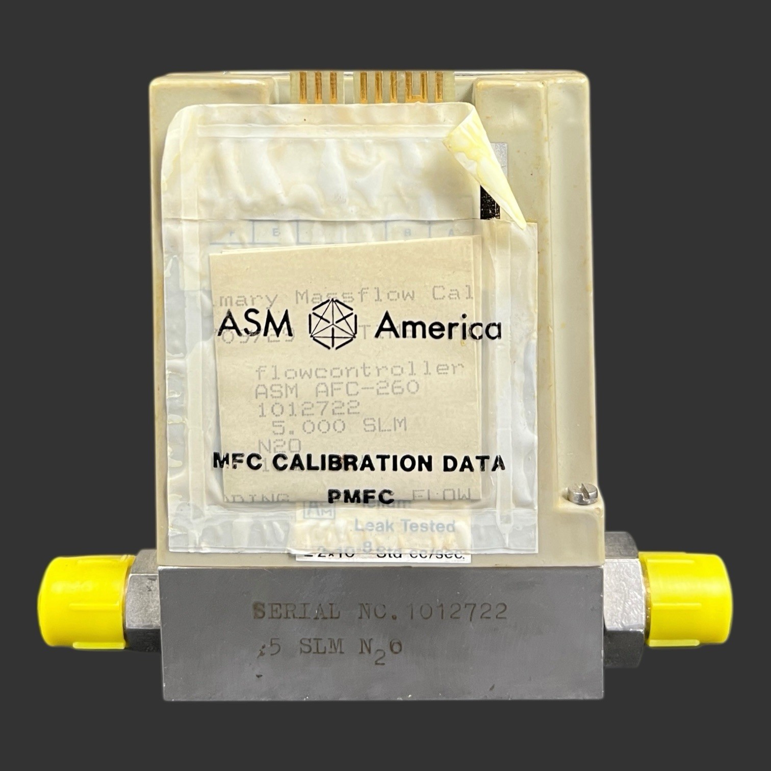 Vintage ASM Mass Flow Controller Model AFC-260
