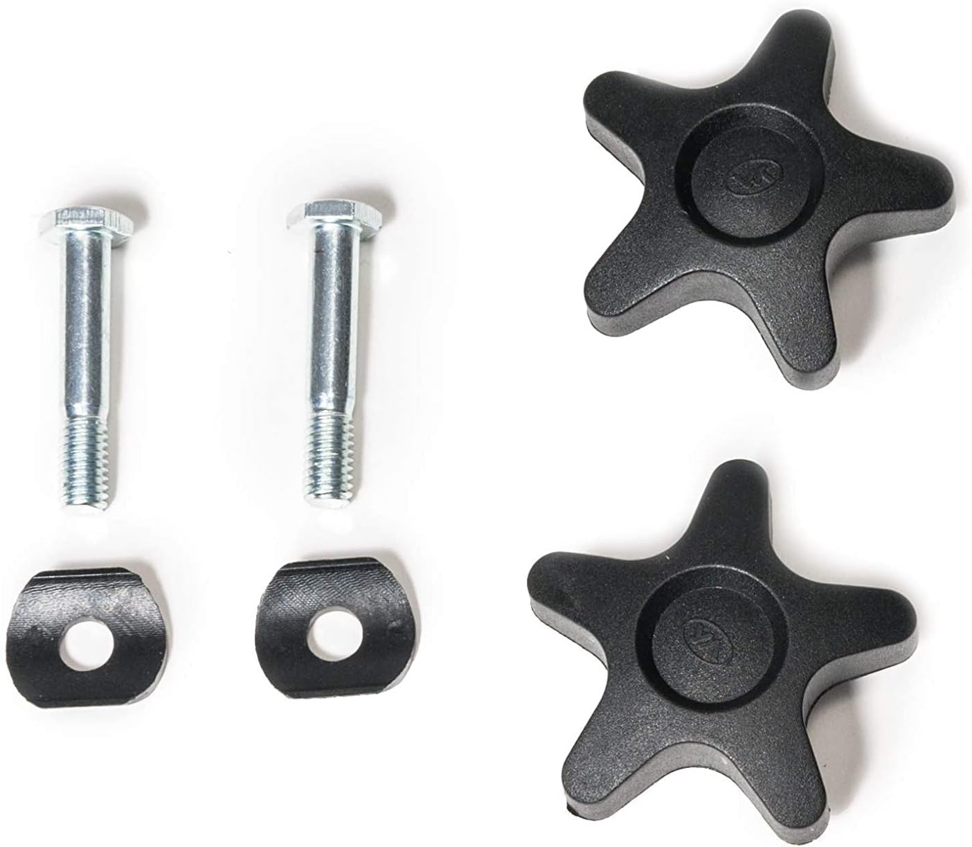 ROLLATOR 2 Plastic KNOB 2 Screw for ARMS hl420