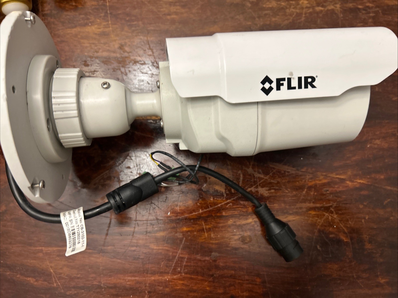 FLIR CB-3102-11-I Bullet Camera, Full HD 1080P - Preowned - No Box