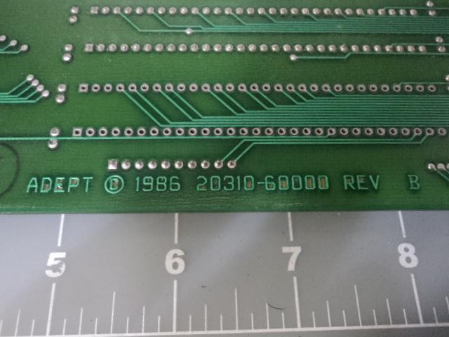 ADEPT 10310-61210 REV E PROCESSOR BOARD T12625