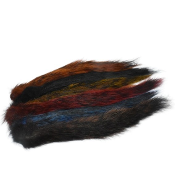 dyed squirrel tail fly tying materials