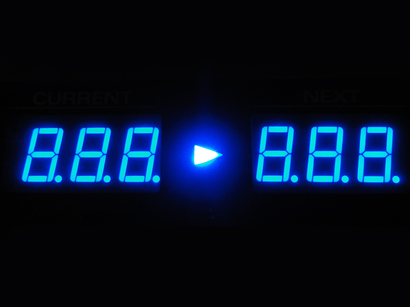 2x BLUE 3-Digit LED Displays Mod for Roland MC-505 (electronic components)