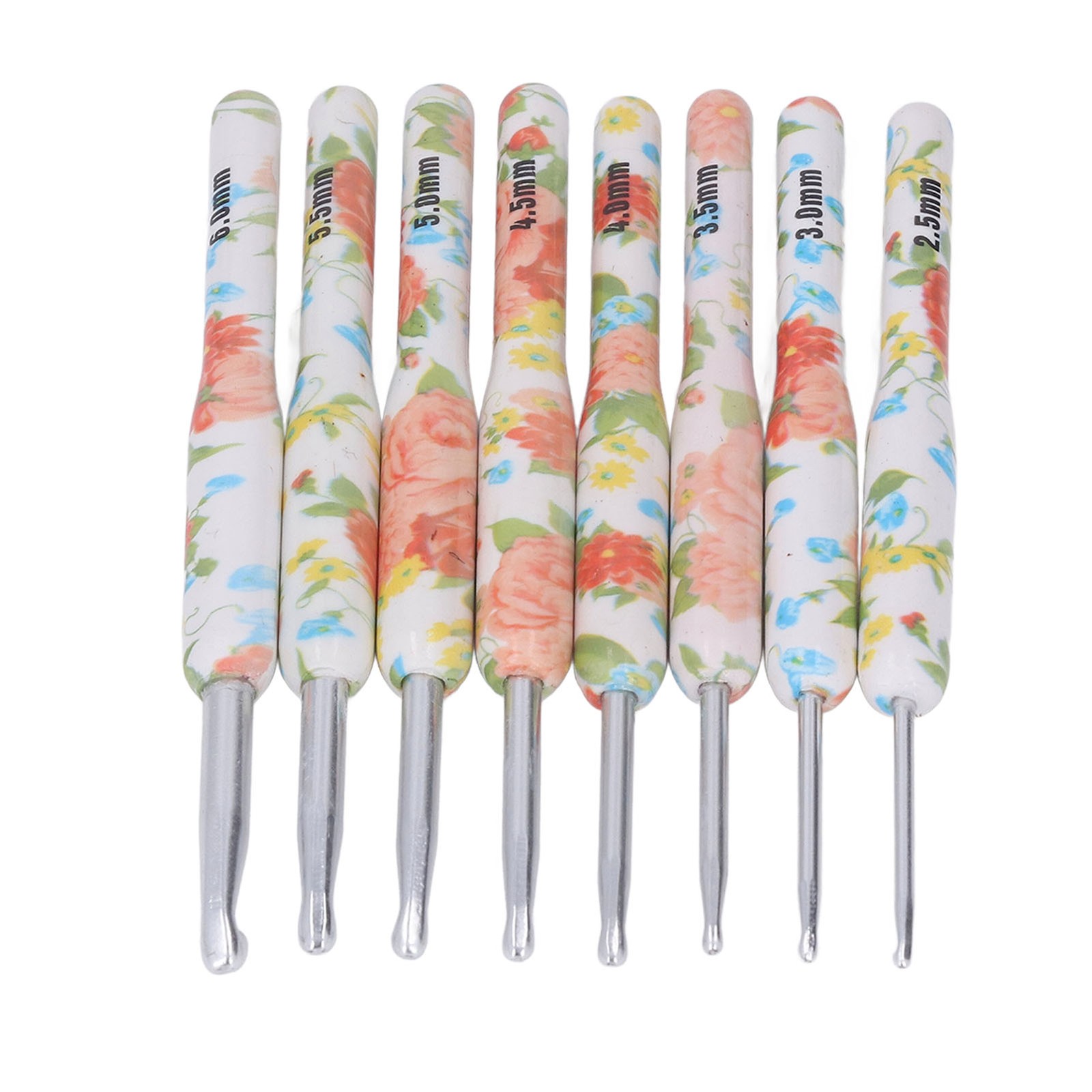 8pcs Colorful Crochet Hook Ergonomic Knitting Hook For Crochet Lovers Trending
