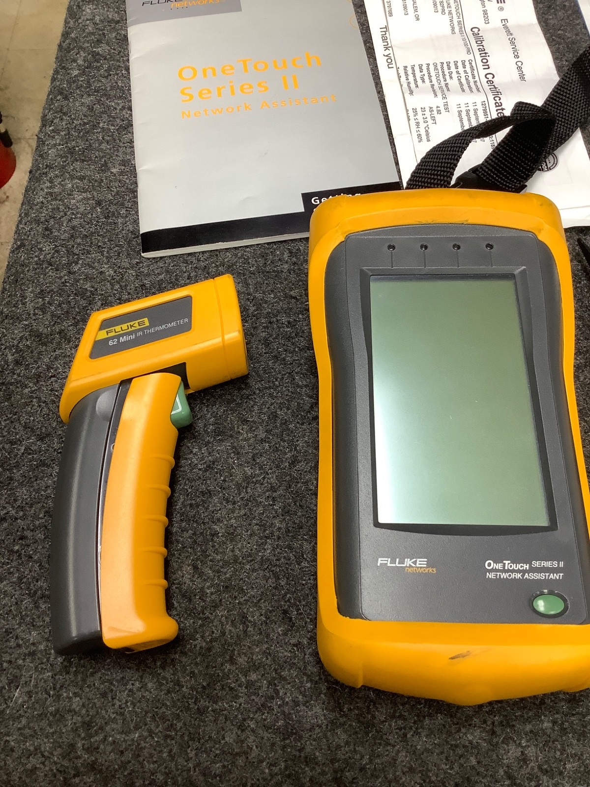 FLUKE, ONE TOUCH SERIES II NETWORK ASSISTANT (SEE DESCRIPTION FOR OTHER ITEMS)