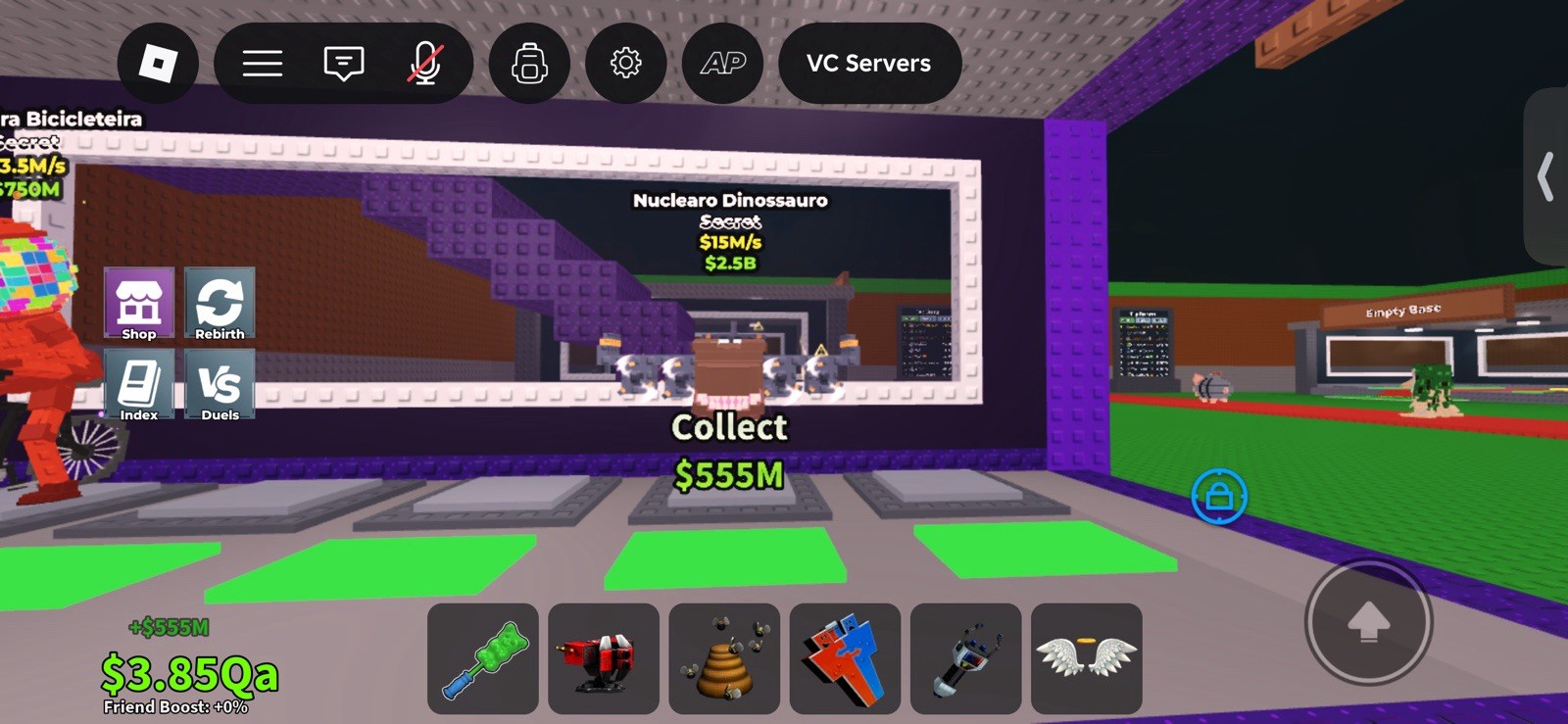 Roblox Nuclearo Dinossauro Secret Game Item Asset $15M/s $2.5B Exclusive In-Game