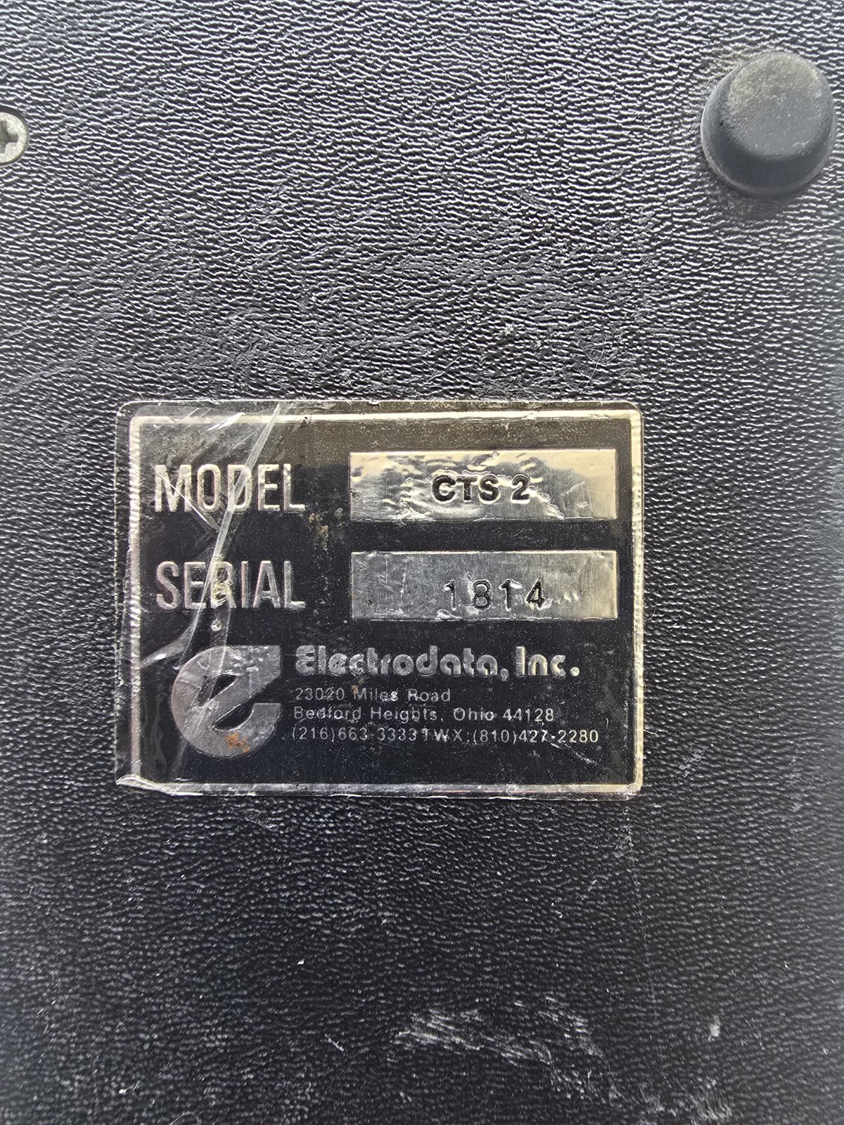 ElectroData Inc CTS 1 Data Communication Test Set