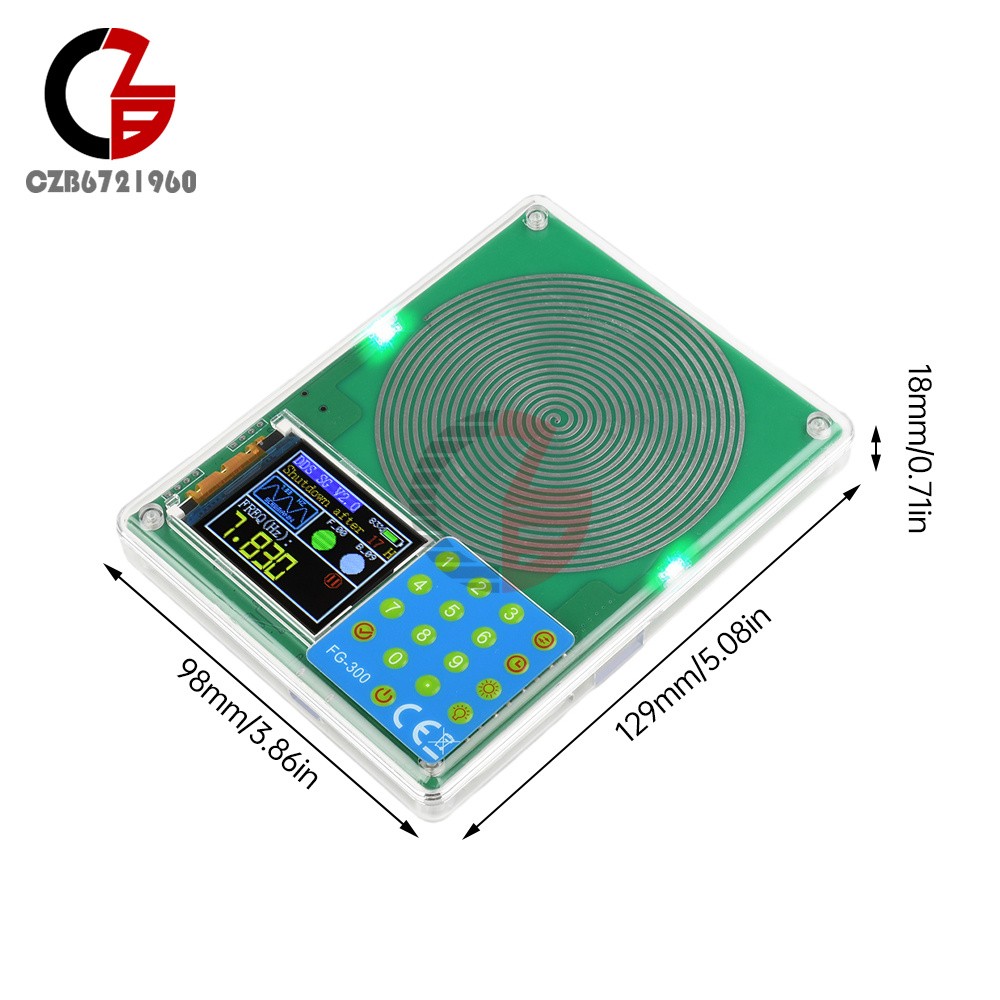 2x Digital Schumann Wave Generator Multiple Waveform Frequency Adjustable 200KHz