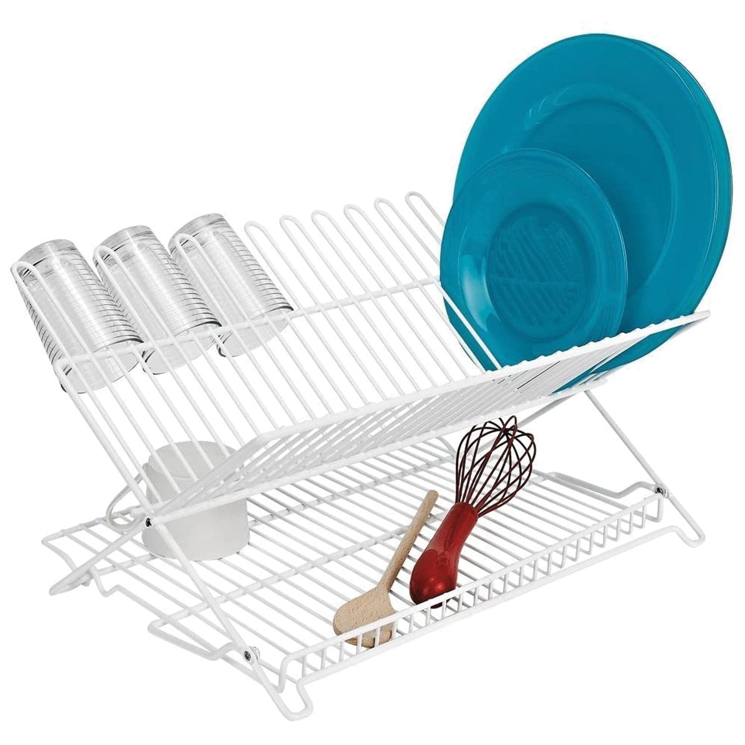 Folding Dish Rack White 1489/WPT