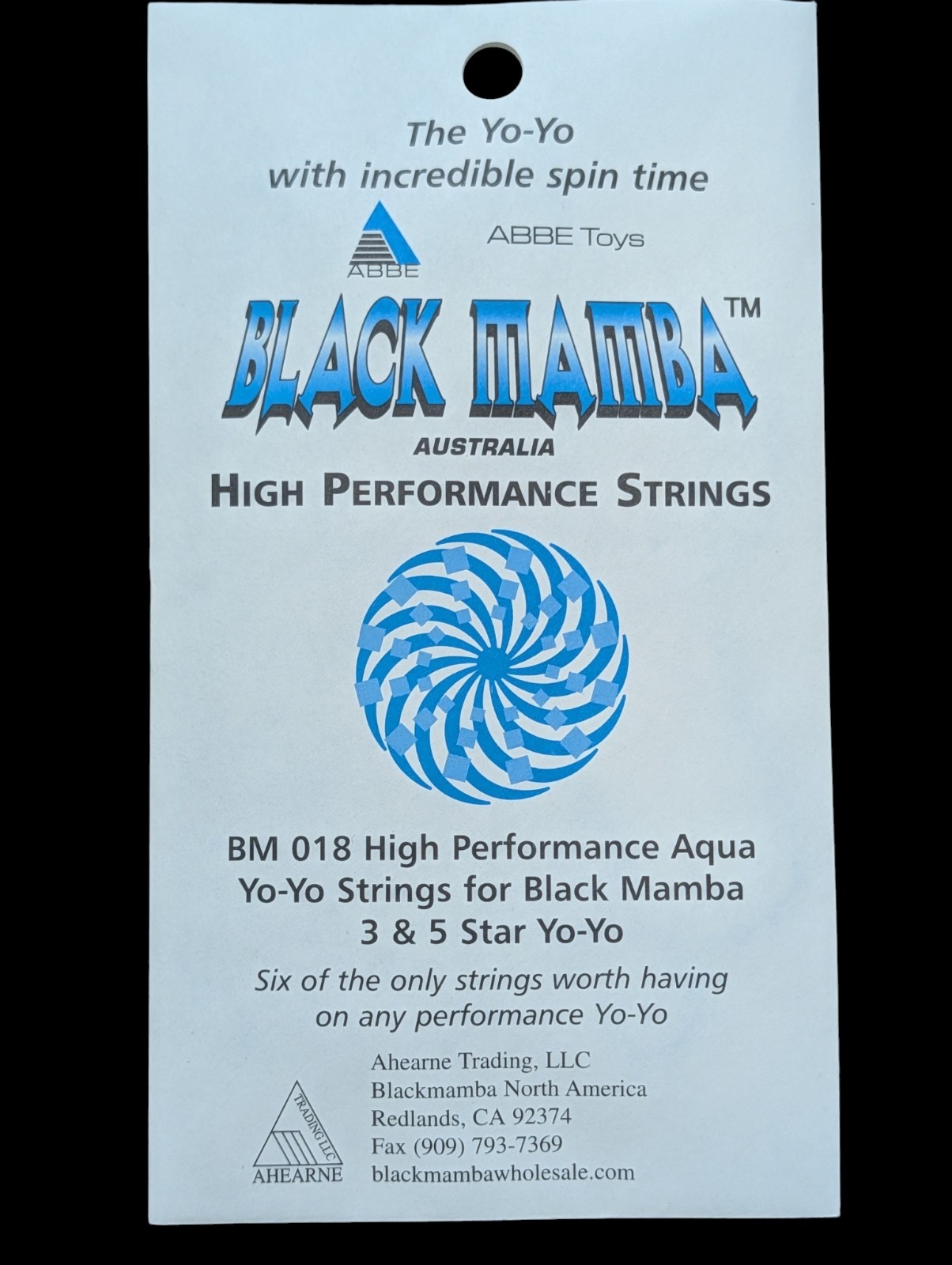 Black Mamba High Performance Yo-Yo Strings--Lot Of 30 Strings--39"