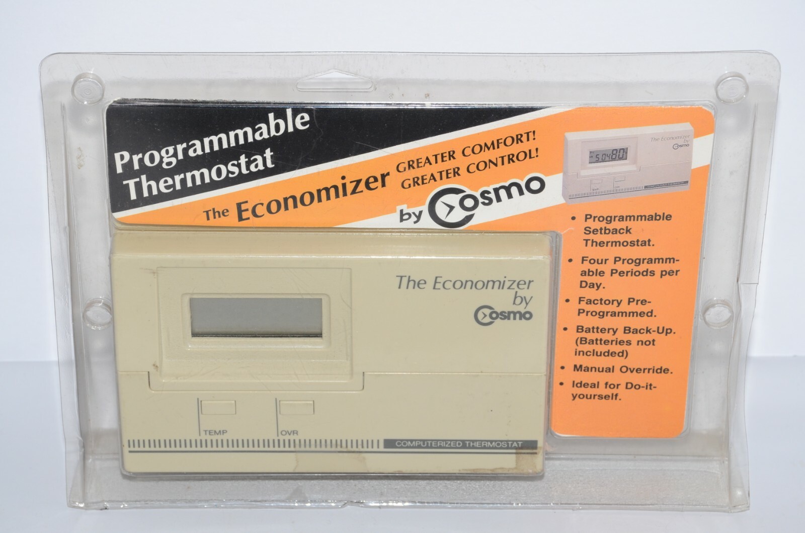The Economizer by Cosmo Programmable Thermostat - New, Open Box