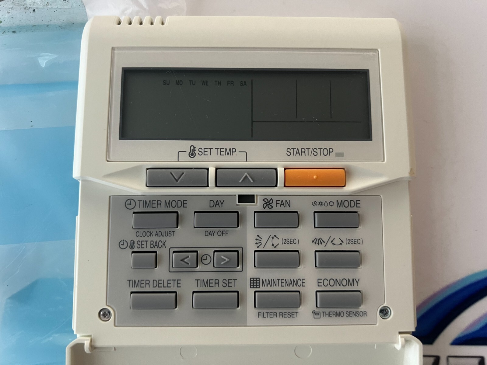 Fujitsu AR-6TC1 controller UTB-YUD Air conditioning controller Wall mounted