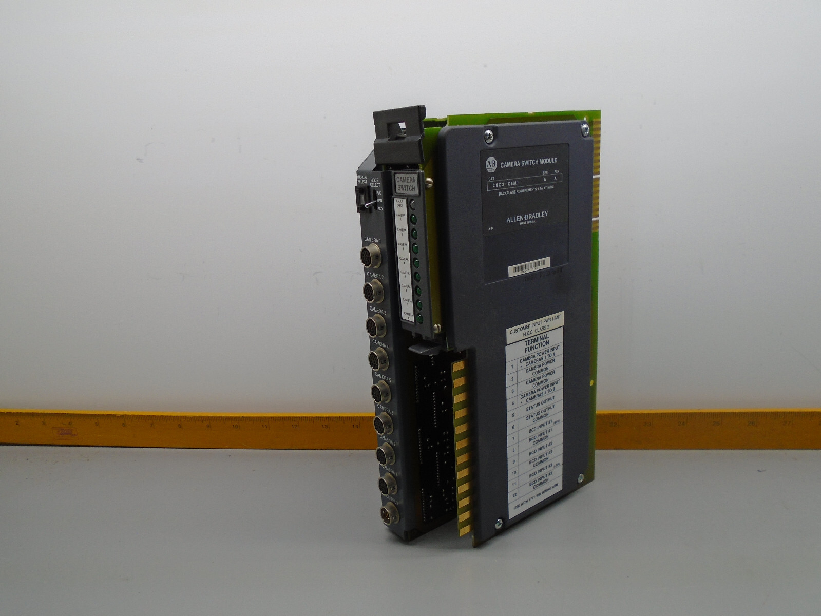 Allen Bradley 2803-CSM1 series A Camera Switch Module 2803CSM1      E8