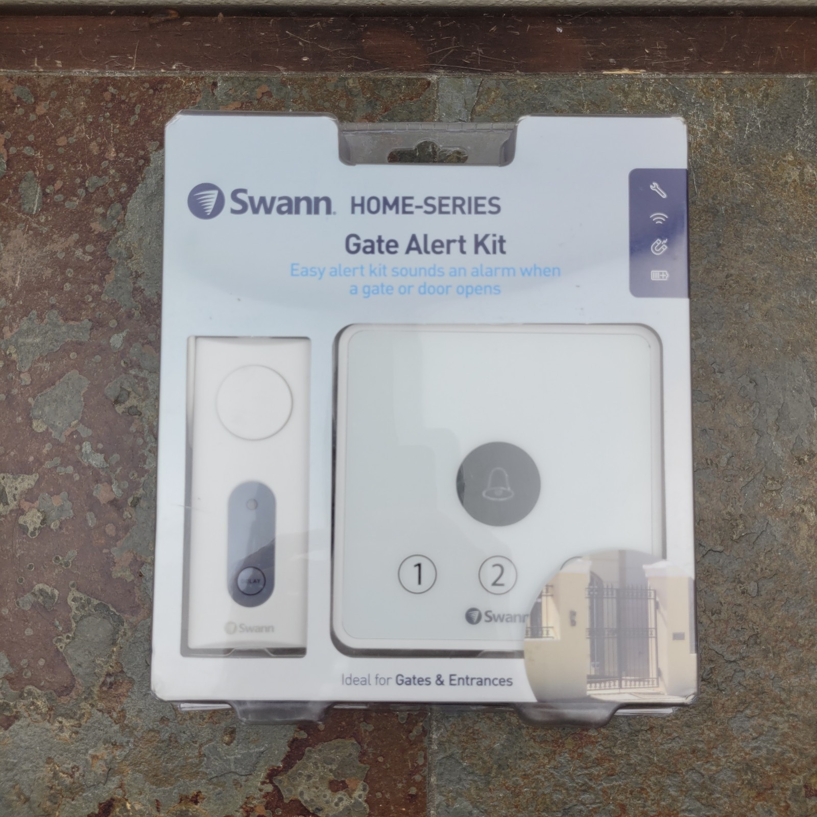 Swann Wireless Gate Alert Kit Security Alarm SWADS-GATEAK