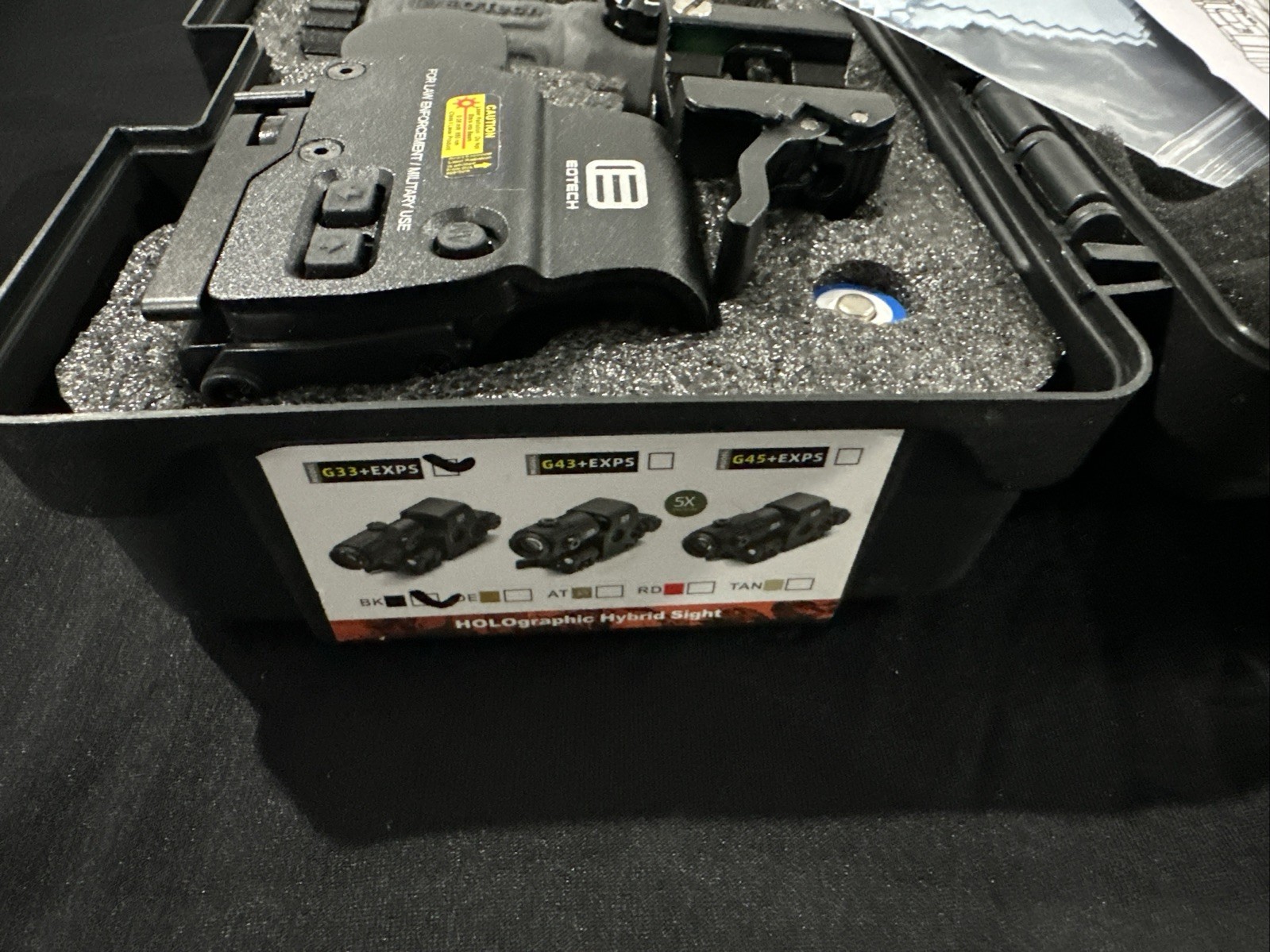 EoTech Clone - Red/Green Dot Sight & G33-EXPS - Type 3x - Black