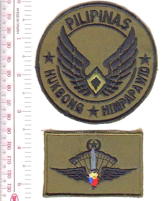 Philippines Air Force  National Crest and Freefall HALO Badge NO TARIFF