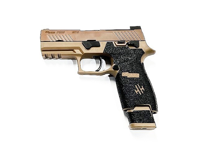 HANDLEITGRIPS Textured Rubber Gun Grip Tape Enhancement SIG SAUER P320 M18