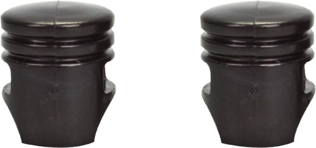 PRO+ PISTON VALVE CAPS IN BLACK USED FOR SCHRADER VALVE