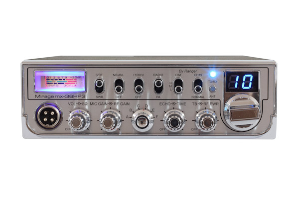 Ranger Mirage MX36HP3 10 Meter Radio | High Power | Cobra 29 Size | AM Loud